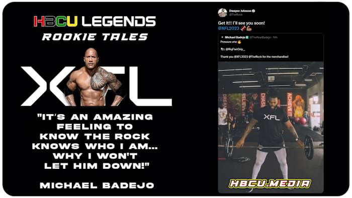 Michael Badejo Rock Responds XFL 2